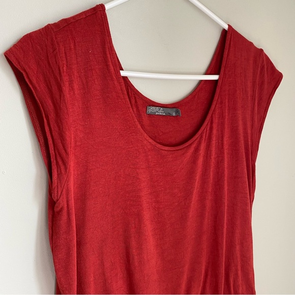 Prana Janey Foundation Mini Dress in Rustic Red Heather Women’s Size Small - Picture 4 of 11
